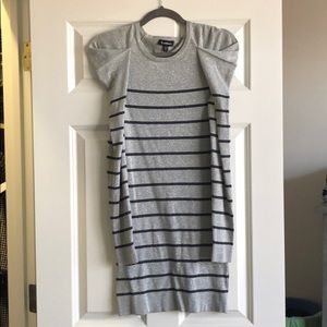 Bebe bodycon long sleeve dress